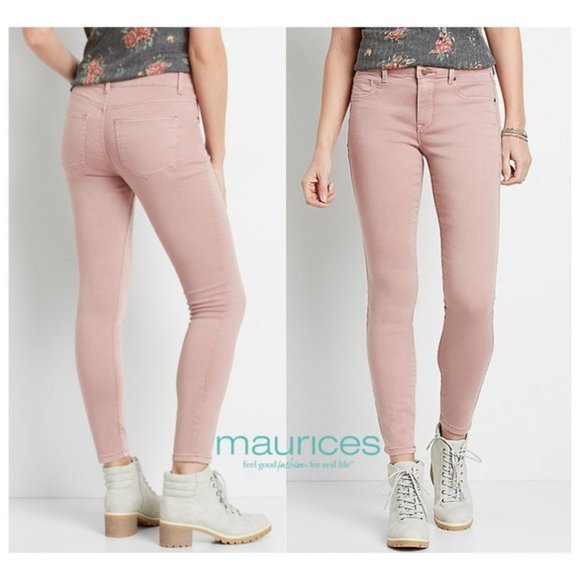 M jeans by maurices™ High Rise Double Button Jegging Made With REPREVE® - Picture 1 of 4